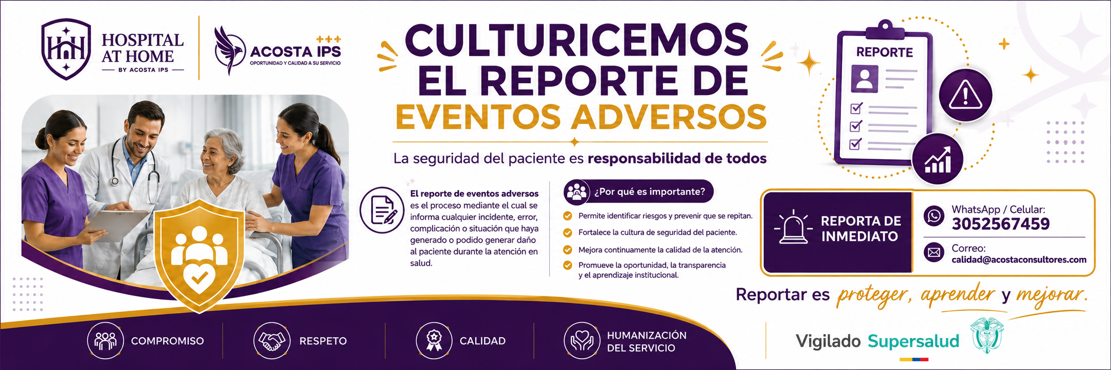 Banner institucional ACOSTA IPS