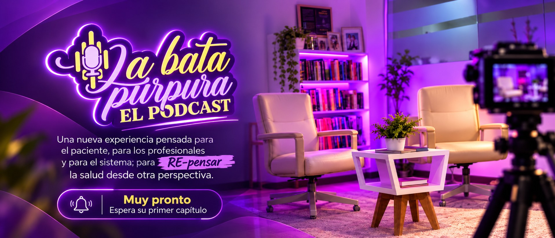 La Bata Púrpura, el podcast. Muy pronto